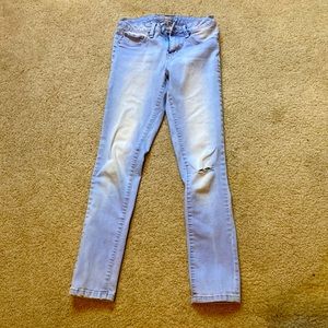 I am selling light blue almost purple YMI GIRL jeans.